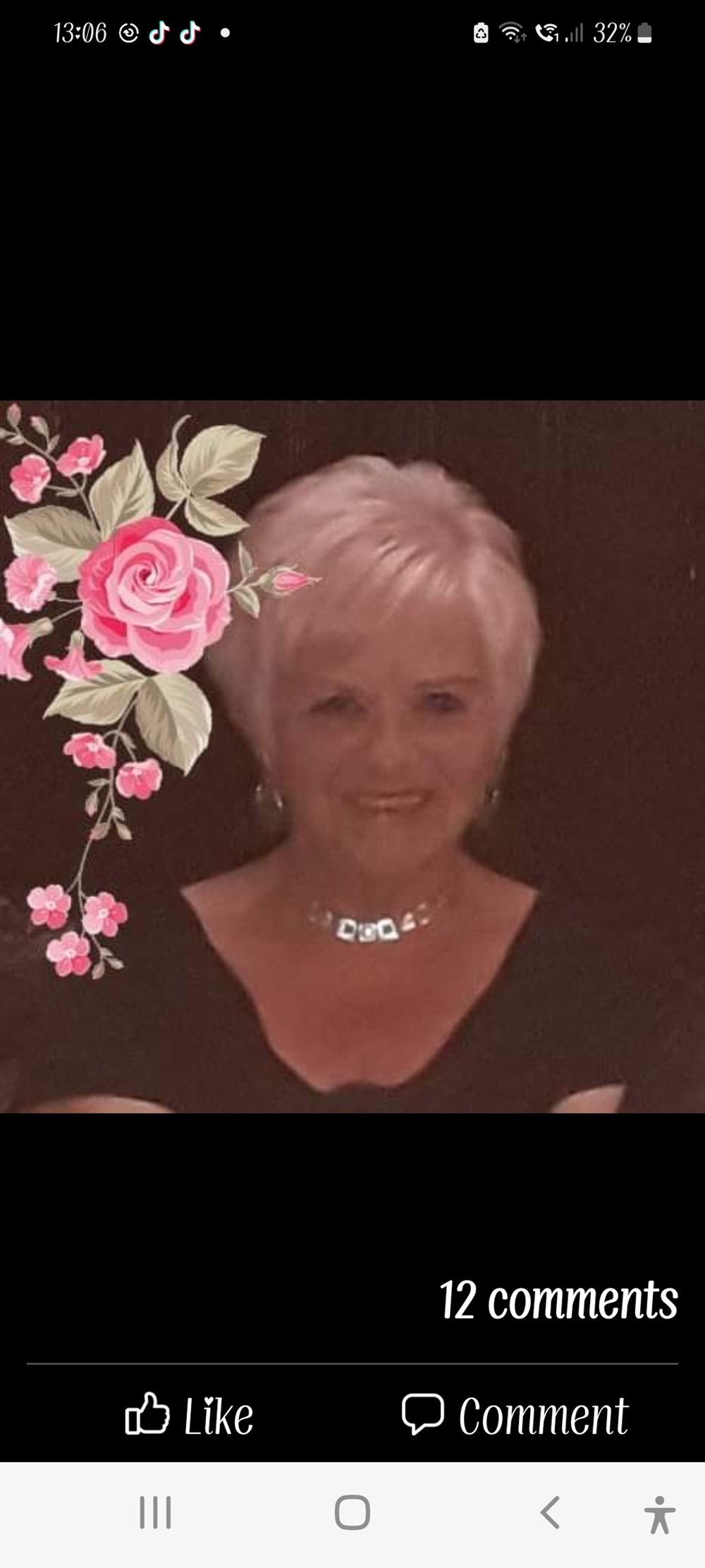 Joanie Timmins ( our beautiful mam, nana & great- nana